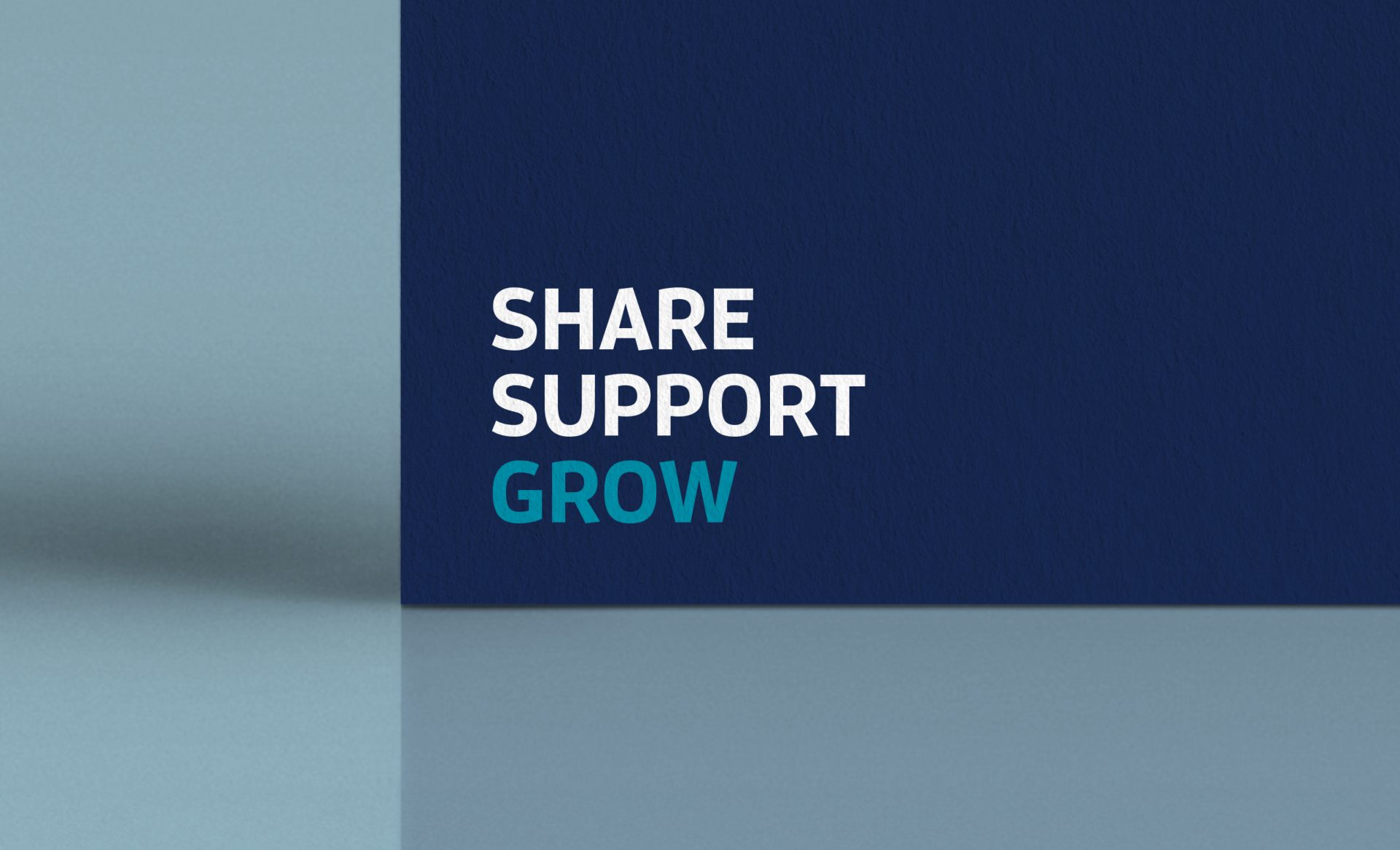 Share. Support. Grow.